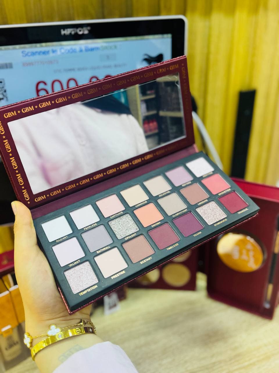 GBM Palette Fard à Paupières 21 Couleurs