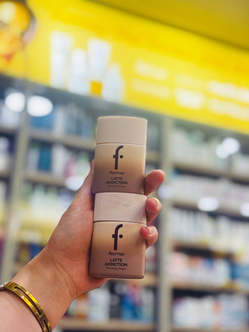 Flormar قطرات البرونزر لاتيه اديكشن